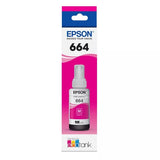 Epson 664 Magenta Genuine Inkjet Ink Bottle 70ml