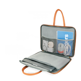 Fingers LuxuryLink-B1 Elegant Laptop Bag with Stylish Handle Fits 15" Laptops & Tablets, Premium Suede