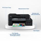 Brother DCP-T820DW Ink Tank Printer - Auto Duplex Printing, Print, Scan, Copy, ADF, WiFi/LAN/USB