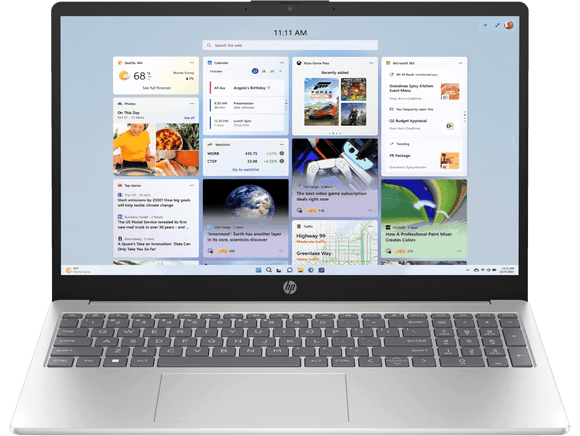 HP Laptop 15-fd1444TU Intel Core 5-120U processor/8GB RAM/512 GB SSD/Win11/Microsoft Office Home 2024/Intel HD Graphic Card/Screen Inch 15.6 Inch