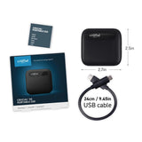 Crucial External SSD X6 2TB With Type-C and USB 3.2