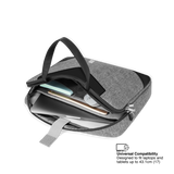 Fingers IconicCraft Luxury Laptop Bag with Handle & Luggage Strap Multi-compartments, Smart