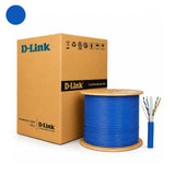 D-Link CAT6 UTP LAN Cable 305m Box (Blue) - 23 AWG Solid Bare Copper