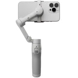 DJI Osmo Mobile 7 Gimbal Stabilizer for iPhone, Android, Built-in Tripod, Ultra-Light, 3-Axis Phone Gimbal White