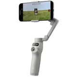 DJI Osmo Mobile 7 Gimbal Stabilizer for iPhone, Android, Built-in Tripod, Ultra-Light, 3-Axis Phone Gimbal White