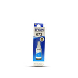 Epson 673 Cyan Genuine Inkjet Ink Bottle 70ml
