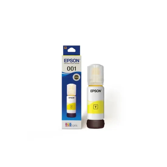 Epson 001 Yellow Genuine Inkjet Ink Bottle 70ml