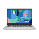 MSI Modern 14 Laptop 14 C12MO-1401IN 12th Gen Intel Core i3 Processor/8GB RAM/512GB SSD/Win11/ Microsoft Office Home & Student 2021/‎Intel HD Graphics Card/Screen Inch 14/Urban Silver