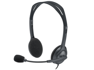 Logitech Wired Headphone H111 with Single doe Mic and Audio