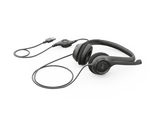 Logitech Wired Headphone H390 Black