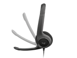 Logitech Wired Headphone H390 Black