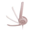 Logitech Wired Headphone H390 Rose