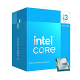 Intel Core i3-14100F 14th Gen Desktop Processor - 4 Cores / 8 Threads / Up to 4.7GHz / LGA 1700 (Graphics Card Required)