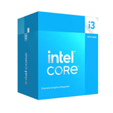 Intel Core i3-14100F 14th Gen Desktop Processor - 4 Cores / 8 Threads / Up to 4.7GHz / LGA 1700 (Graphics Card Required)