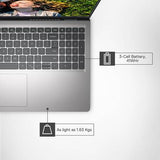 DELL Inspiron Laptop DC15250  13th Gen Intel Core i5 Processor/16GB RAM/512GB SSD/Win11/MS Office Home 2024/Intel HD Graphics Card/Screen Inch 15.6/Platinum Silver