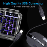 ZEBRONICS GAMING KEYBOARD MOUSE COMBO USB TRANSFORMER