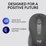 Logitech Signature M650 Wireless Mouse - for Small to Medium Sized Hands Customisable Side Buttons, Bluetooth - Black