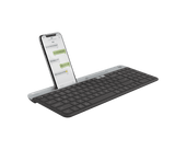 Logitech K580 Slim Multi-Device Wireless Keyboard – Bluetooth Receiver Graphite
