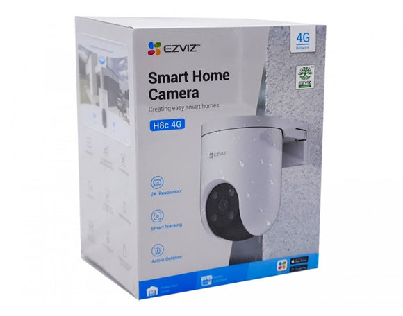 EZVIZ 3MP H8C IP Dome Camera With 4G Night Colour Two Way Audio