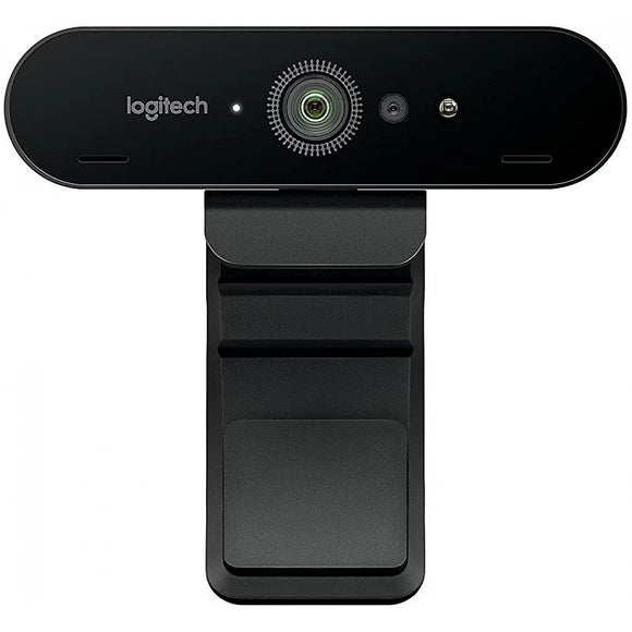 Logitech BRIO 4K Ultra HD Pro Webcam with HDR and 1080p/60fps Hyper-Fast Streaming (Brown Box)