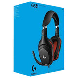 Logitech G331 Wired Gaming Headphone Flip-to-Mute Mic for Playstation 4, Xbox One and Nintendo Switch