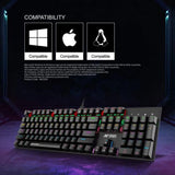 Ant Esports Wired Gaming Keyboard Mechanical MK3200 V2 RGB