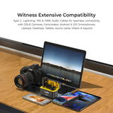 Digitek DWM-110 2-in-1 Wireless Microphone System with 2.4GHz RF, 50m Range, 8Hr Run Time, Plug & Play