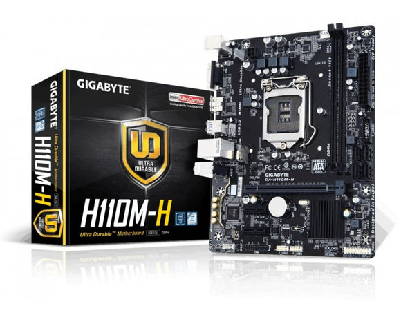 GIGABYTE MOTHERBOARD 110 (GA H110M H) GA-H110M-H