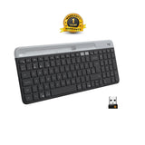 Logitech K580 Slim Multi-Device Wireless Keyboard – Bluetooth Receiver Graphite