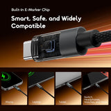 Oraimo Fast Charging C to C Cable With Display OCD-175CC