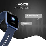 Fire-Boltt Hercules  BSW058 1.83" Large Display, BT Calling with Voice Assist & Metal Body Smartwatch  Blue Strap, Free Size