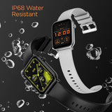 Fire-Boltt Ninja Fit Smartwatch Full Touch with IP68, Multi UI Screen Smartwatch Black Strap BROOT COMPUSOFT LLP JAIPUR 