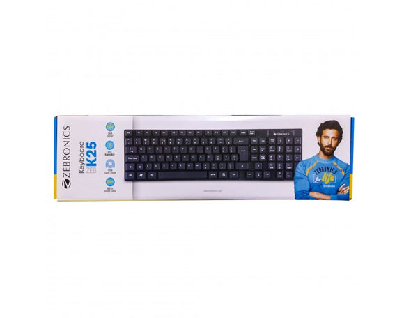 Zebronics  Wired  Keyboard   Zeb-K25