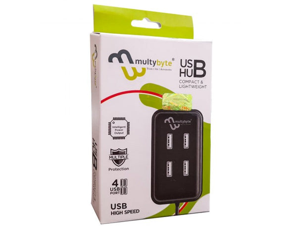 MULTYBYTE USB HUB 4 PORT 2.0