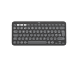 Logitech Pebble Keys 2 K380s - Tonal Graphite  Comfy and quiet keys Slim and lightweight Minimalist design Customizable Fn shortcut keys Pair up to 3 device