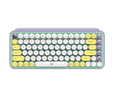 Logitech POP Keys Bluetooth 5.1 Wireless Keyboard with Multi Device Connectivity 50 Million Keystrokes, Daydream