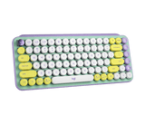 Logitech POP Keys Bluetooth 5.1 Wireless Keyboard with Multi Device Connectivity 50 Million Keystrokes, Daydream