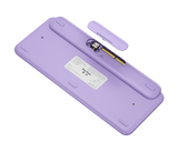 Logitech POP Keys Bluetooth 5.1 Wireless Keyboard with Multi Device Connectivity 50 Million Keystrokes, Daydream