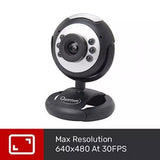 Quantron QPC1010 500K Pixels USB Webcam