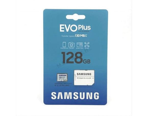 Samsung Micro SDXC Memory Card With SD Adapter 128GB EVO PLUS MB MC128KA/IN BROOT COMPUSOFT LLP JAIPUR