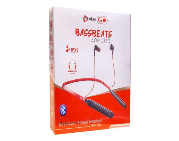 Enter Go Bluetooth NeckBand Earphone Bassbeat Spectra Broot Compusoft LLP Jaipur 