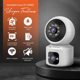 Secureye S P200 3MP IP WiFi Dome Dual Lens Camera