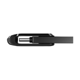 SanDisk Ultra Dual Drive Go Type-C 128GB, OTG, Upto 400MB/S,usb3.2_gen_1 Pendrive, Black,