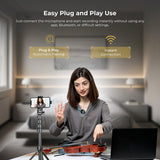 Digitek DWM-124  2-in-1 Wireless Microphone System for iPhone 15+ Above & Type-C