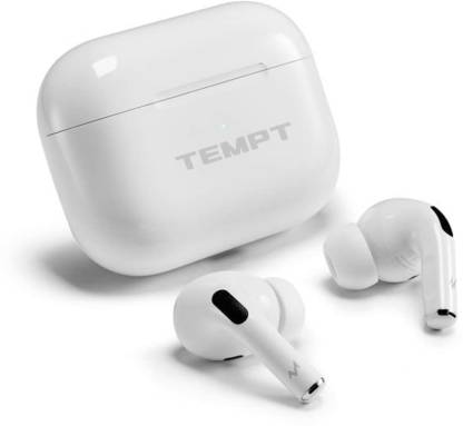 Tempt Wave Lite Tws Wireless Bluetooth with 10 mm Large Drivers,16 Hrs Total Playtime White BROOT COMPUSOFT LLP JAIPUR
