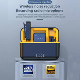 Digitek DWM-110 2-in-1 Wireless Microphone System with 2.4GHz RF, 50m Range, 8Hr Run Time, Plug & Play