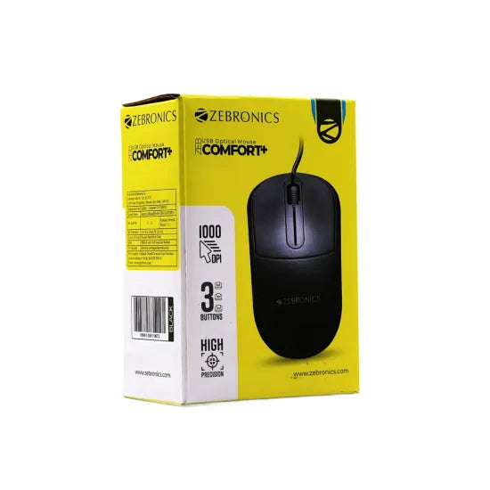 Zebronics USB Mouse Comfort+