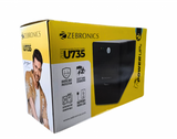 Zebronics UPS 600VA ZEB U735 2+1