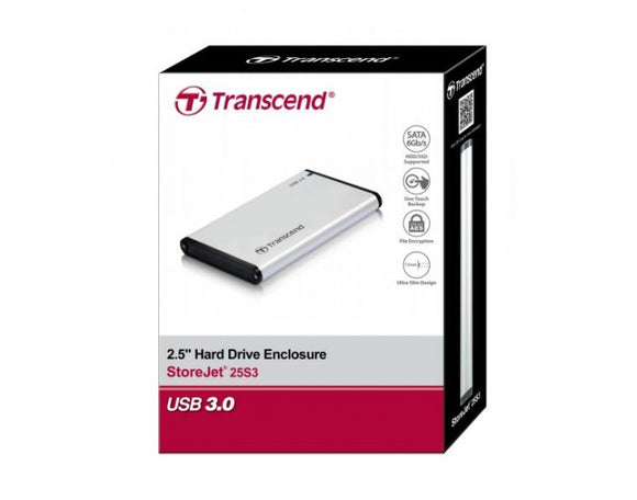 Transcend SSD HDD SATA CASING 2.5 USB 3.0 TS0GSJ25S3 BROOT COMPUSOFT LLP JAIPUR                