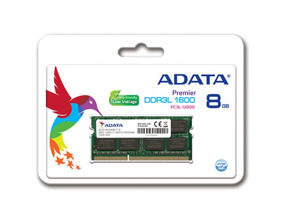 ADATA RAM 8GB DDR3 LAPTOP 1600 MHz BROOT COMPUSOFT LLP JAIPUR